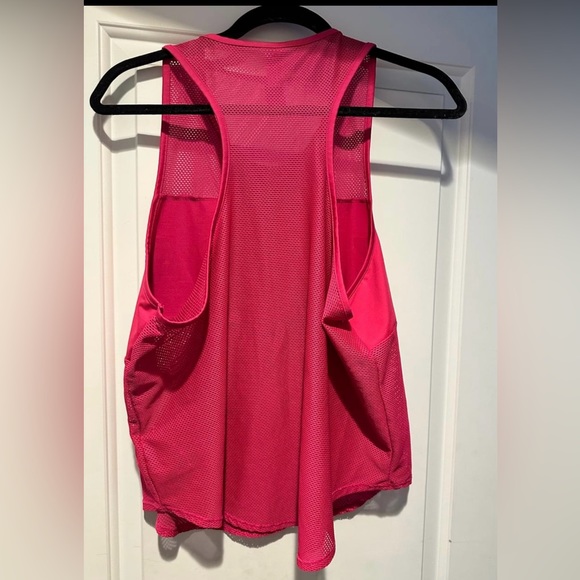 Zumba Pink Mesh Tank Size L - Picture 3 of 3